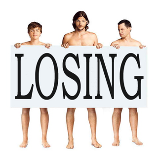 Illustration for article titled FINAL UPDATE: Let's all Photoshop the dumb new Two And A Half Men poster
